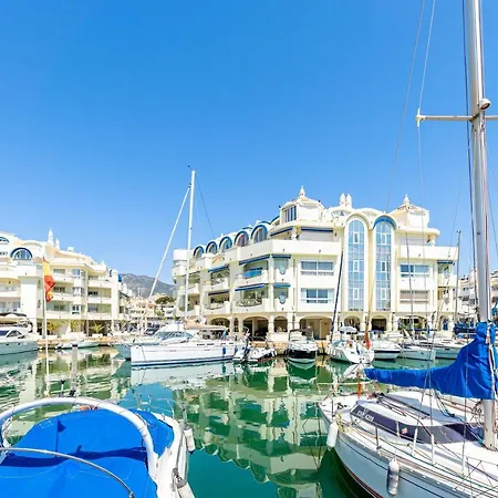Atico Puerto Marina First Island With Sea Views And Rooftop Pool Appartement